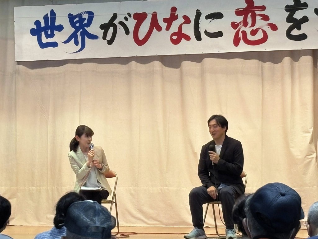 上映会後のトークイベントの様子